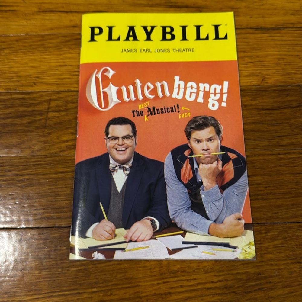 Gutenberg Playbill